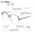 OQ BOGA 15 Styles Unisex Anti UV Photochromic Sunglasses Anti Blue Light Radiation irregular Polygon Frame Computer GlassesI. 