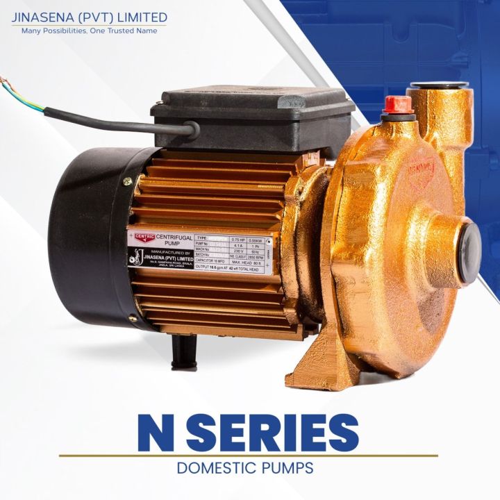 Jinasena Water Pump (N100T/1N | N110T/1N | N115T/1N)  0.5HP -1HP (Domestic)