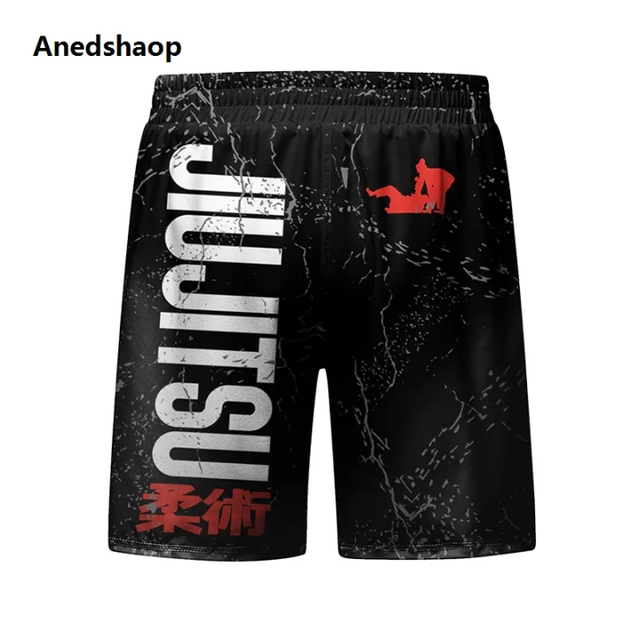Anedshaop%20New%20Jiu%20Jitsu%20Rashguard%20MMA%20T-shirt%20+Pants%20For%20Men%204PCS/Set%20Brazilian%20Profesional%20Grappling%20Bjj%20Boxing%20Rash%20Guard%20Sport%20Clothing%20Gym%20Shorts%20-%20Image%206