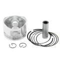 54MM Motorcycle Piston Ring 14MM Pin Ring Kit Piston Ring Gasket Kit for 138CC Horizontal Engine ATV Dirt Pit Bike. 