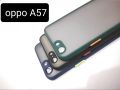 Gingle Series Oppo A57 Back Cover Matte Matte Transparent Hard Back Cover. 