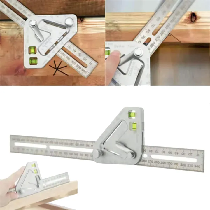 1%20Pcs%20Multi-Functional%20Woodworking%20Ruler%20Stainless%20Steel%20Woodworking%20Triangle%20Ruler%20Building%20Decoration%20Measuring%20Tools%20-%20Image%205