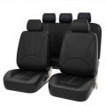 Universal Car PU Leather Front Car Seat Covers Back Bucket Car Seat Cover Auto Interior Car Seat Protector Cover. 