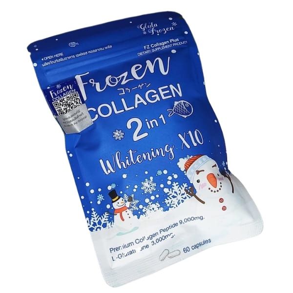 Frozen Collagen 2 in 1 Whitening x10 - 60capsules