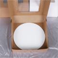 10pcs White Brown Cardboard Cake Box With Clear Window Home Party Diy Dessert Cupcake Packing Box Package. 