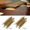 20 Pieces Guitar Fret Wires, Fretwire Durable, Smooth Surface Brass Fret Wire Brass High Strength Fingerboard Fret Wire for Classical Guitar. 