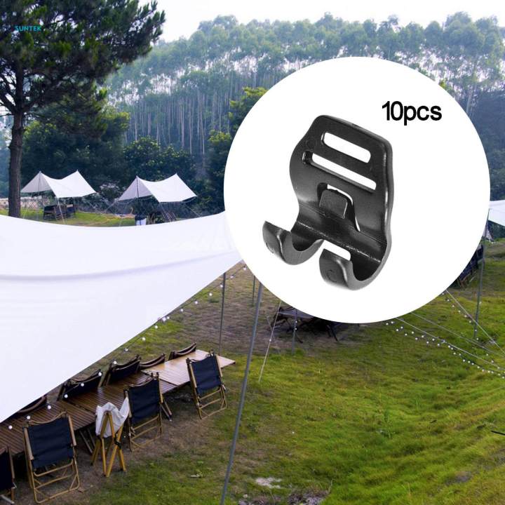 10x%20Tent%20Pole%20Connector%20Clips%20Camping%20Tent%20Clips%20Tent%20Accessories%20Easy%20to%20Use%20Awning%20Pole%20Hanger%20Clips%20-%20Image%205