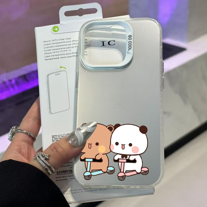 Cute%20DUDU%20BUBU%20Phone%20Case%20For%20IPhone%2016%2015%2014%2013%2012%2011%20Pro%20Max%20Plus%20Color%20Shockproof%20Back%20Silver%20Cover%20-%20Image%205