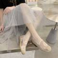 Summer New Flat Lace Fisherman Shoes Hollow Linen Black and White Women's Shoes Lazy White Shoes Slip-on Pumps. 