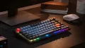 Keychron V1 QMK Fully Assembled Custom Mechanical Keyboard Type-C Wired Keychron K Pro Switch Double-Shot OSA PBT Keycaps. 