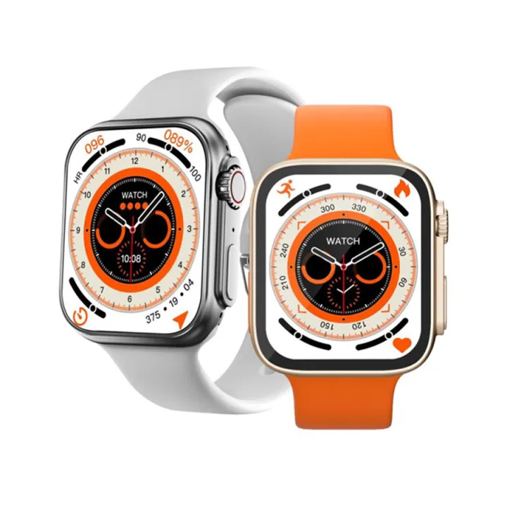 8%20Series%20XS8%20Pro%20Ultra%20Smart%20Watch%20Ocean%20Band%20Loop%20Wrist%20Strap%20-%20Orange%20-%20Image%202