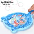 ECHIDNA Bubble Wand with Liquid Plate Colorful Windmills Bubble Maker. 