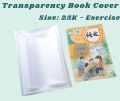10pcs/set Notebook Cover Waterproof Slipcases Student Reusable Book Cover Transparent Book Protection Cover A5 A4 25K sizes. 