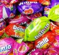 Damla Assortment Fruit Candy Chewy Toffees Super Fruity Flavors 50 Pieces Turkish Delights Sweets Sugar Rush Mouth Freshener. 