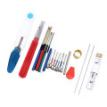 Easy Control Punch Needle Embroidery Interchangeable Head Lightweight Poking Stitch Tools Kits for Carpets for Beginner. 