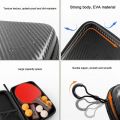 EVA Carbon Fibre Table Tennis Racket Box PingPong Bag Portable Table Tennis Paddle Cases Zip Pocket Package Sports PartsUSB Fan. 