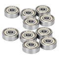 10PCS 635Z Deep Groove Steel Ball Bearing 5mm ID 19mm OD High Speed Double. 