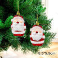 Train-shaped Christmas Decoration Christmas Tree Pendant Candy Lollipop Ornament Christmas Cane Decoration Gloves And Hat Tree Pendant. 
