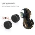 Newest 2pc 500W Car Mini Dome Tweeter Loudspeaker High Pitch speaker Super Power Audio Auto Sound Speaker for car. 