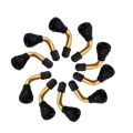 PVR50 PVRr60 PVR70 Motorcycle Tubeless Tire Valve Stem 90° Rubber Angle Nozzle for Electric Bike/Motorbike Wheel Rim Accessories. 