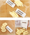 5 In 1 Vegetable Grater Slicing Replaceable Disk Vegetable Cutter Multifunctional Adjustable Carrot Grater Onion Dicer. 