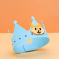 Felt Crown Hat Forest Animal Party Children's Day For Kids Zoo Carnival Headdress Helmet Birthday Party Decorations Boy Gi. 