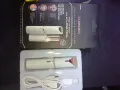 18k Gold Plated Rechargeable Facial Trimmer Frt Finishing Touch Flawlbss or Flawless Hair Remover Machine. 