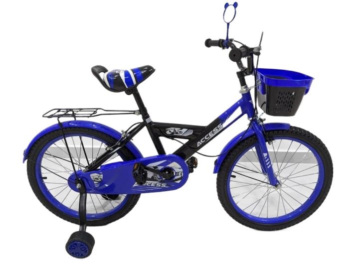 Kids'%20Bicycle%20BMX%2016'%20with%20basket%20Support%20wheels%20luggage,%20superior%20Hiker%20bikes%20with%20Mirror%20-%20Image%202