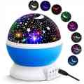Star Master Rotating Projection Lamp USB LED Night Light Sky Moon Star Projector Dream Color Light. 