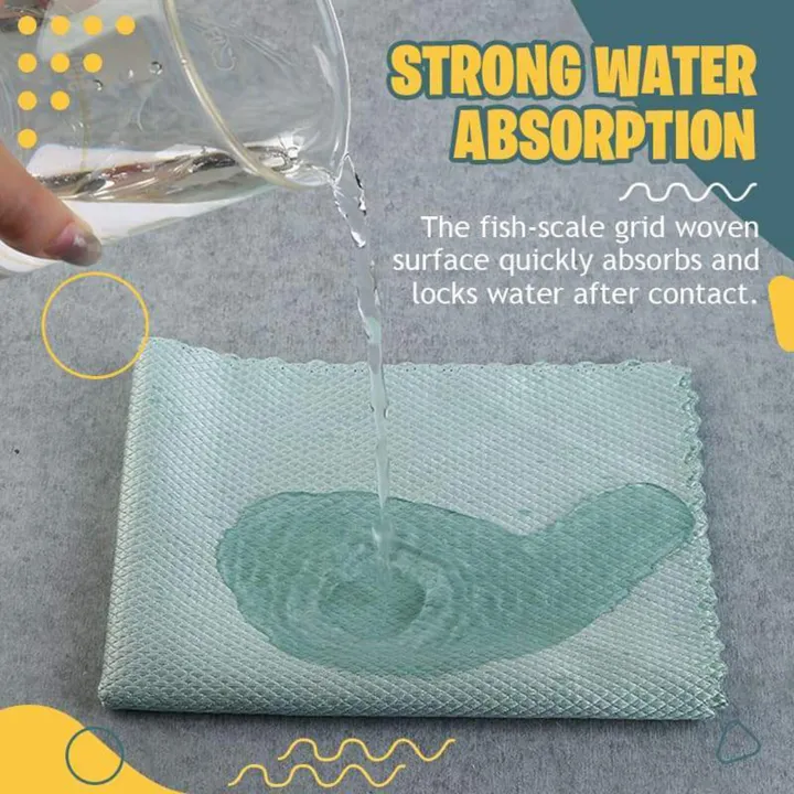 Microfiber%20Fish%20Scale%20Wipe%20Cloth%20For%20Glass%20Anti-grease%20Wiping%20Rag%20Super%20Absorbent%20Home%20Washing%20Dish%20Kitchen%20Cleaning%20Towel%20-%20Image%204