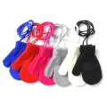 New Warm Baby Gloves Winter Mittens Children Full Finger Gloves for 1-3Y Kids Hanging Neck Warm Gloves Newborn Baby Accessories. 
