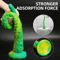 18+ Long Butt Plug Tentacle Dildo Penis Progressive Vagina Octopus  Plug Adult Sex Toy Monster Dildo  Stimulator Sex Product. 