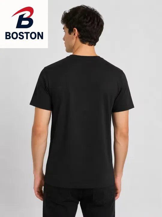 BOSTON%20Premium%20Quality%20Black%20Color%20Plain%20T%20Shirt%20-%20Image%202