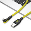 3A USB-A to iP fast charging cable 1M compatible with iPhone12-14 - Black. 