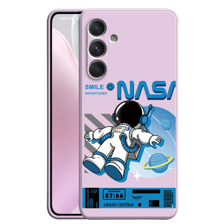 Samsung%20Galaxy%20A12%20A11%20A10s%20A10%20A04e%20A04%20A03s%20A03%20Core%20A02s%20A02%20A01%20Smile%20Astronaut%20Square%20Phone%20Case%20Liquid%20Silicon%20Soft%20Casing%20nasa%20Cover%20-%20Image%203