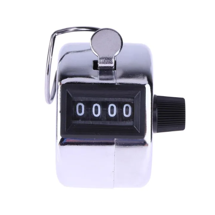 【InnovateWorld】Mini Mechanical Digital 4 Digit Number Hand Held Tally ...