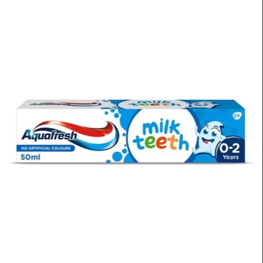 Aquafresh Milk Teeth Toothpaste 0-2 Years 50ml