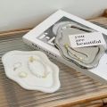 Creative Plastic Jewelry Tray Mini Cloud Shape Jewelry Display Plate Storage Plate Watches/Keys Storage. 