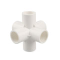 【NEW】 1Pc I.D 20 25 32Mm White PVC Pipe Joints Straight Elbow Tee Cross Connector Water Pipe Connector 3 4 5 6 Ways Fittings. 