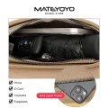 MATEYOYO Women's Bag Fashion Shoulder Bag Cross-body Bag Messenger Bag Small Square Bag Buckle Design Large Capacity Adjustable Shoulder Straps For Traveling Shopping Outdoor. 