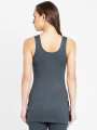 Charcoal Melange Thermal Camisole. 