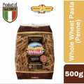 Whole Wheat Pasta Penne Divella 500g Made in Italy by Italian Mart. 