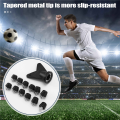 Football Boot Studs Replacement Spikes to for Black. 