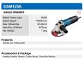125mm Angle grinder DongCheng 4.5" 850W. 