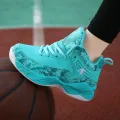 2022 New Boys Brand Basketball Shoes for Kids Sneakers Thick Sole Non-slip Children Sports Shoes Child Boy Basket Trainer Shoes. 