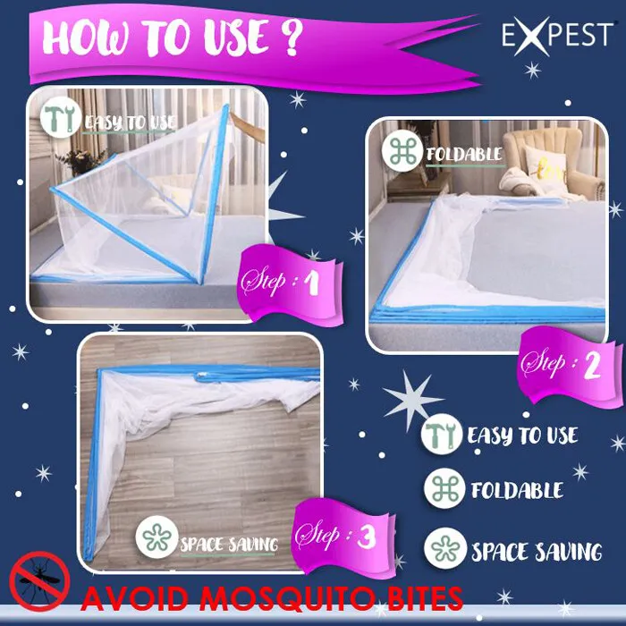 SKM%20Foldable%20Mosquito%20Bed%20Tent%20Net%20H0721M%20-%20Image%205