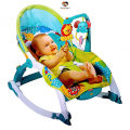 Multifunctional Baby Rocker & Bouncer Chair - 3-in-1 Rocking Seat with Calming Vibrations, Music, Interactive Toys, and 3-Point Safety Belt (Up to 18kg) - Ideal for Newborns to Toddlers (0-36 Months) - Lightweight, Foldable, and Easy to Clean.. 