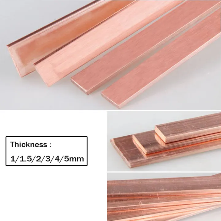 1PCS%20T2%20Metal%20Rod%20Red%20Copper%20Flat%20Bar%20Strip%2099.95%25%20Pure%20Copper%20Plate%20Thickness%201/1.5/2/3/4/5mm*15MM*250MM%20-%20Image%203
