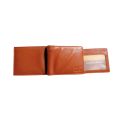 Real Club Brown Leather Wallet. 