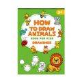 Creative How to Draw Animals Animals Drawing Book Illustrated Tutorials Painting Guide Figure Templates Painting Book Step-by-Step Guide Early Educational Step-by-Step Drawing Book Classroom. 